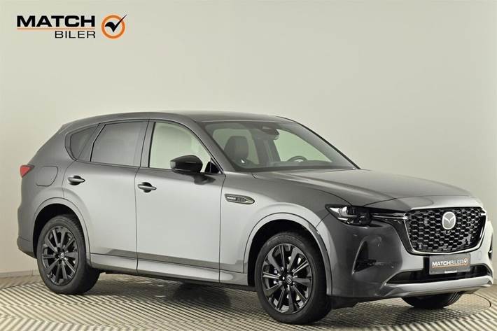 Grå Mazda CX-60 fra 2025 set udefra