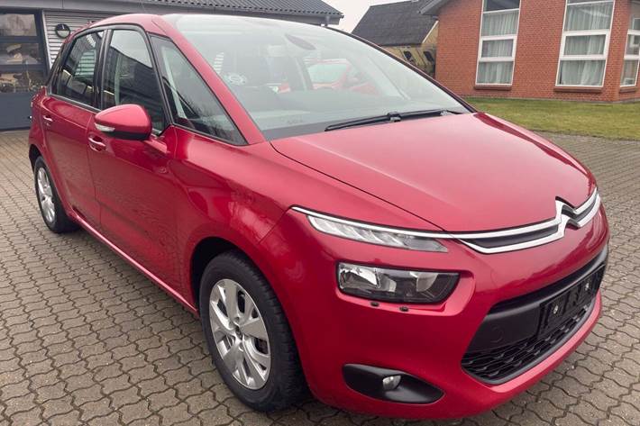 Rød Citroën C4 Picasso fra 2016