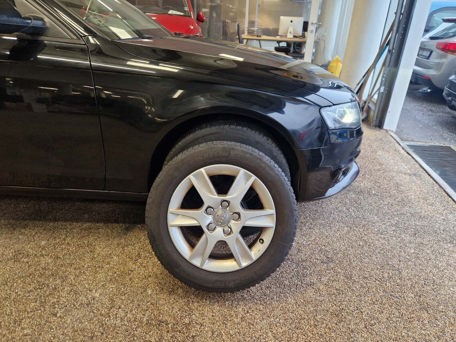 Sort Audi A4 fra 2010