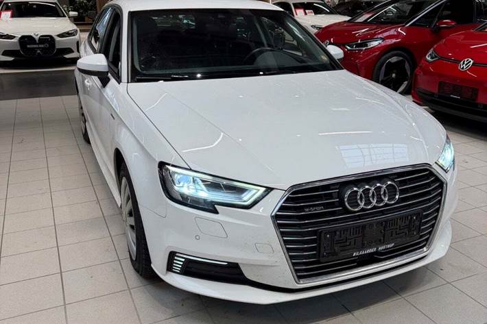 Hvid Audi A3 fra 2018