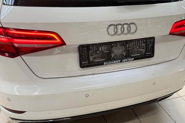Hvid Audi A3 fra 2018