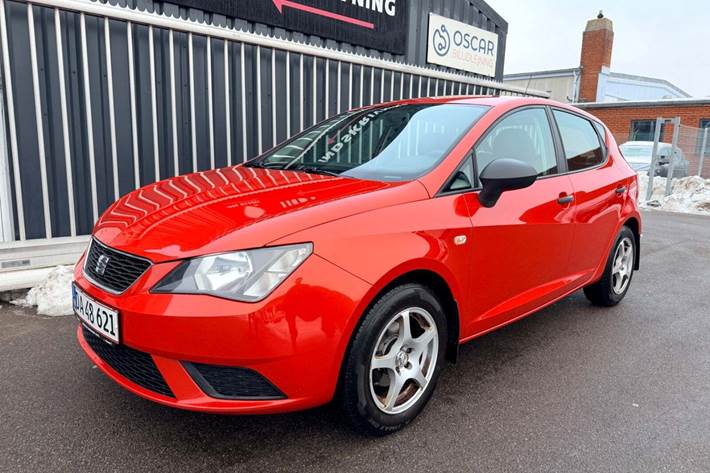 Orange Seat Ibiza fra 2017 set udefra