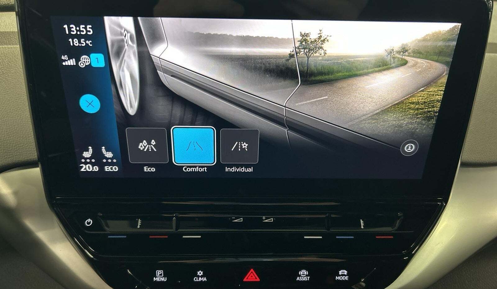 Grå VW ID.4 fra 2022