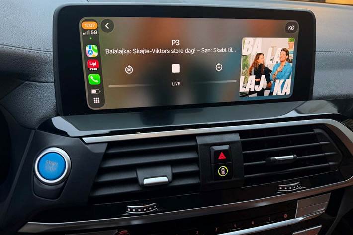 Sort BMW iX3 fra 2021