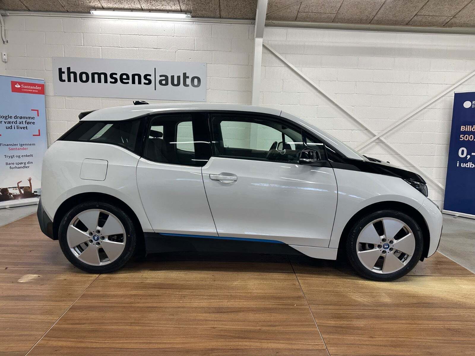Hvid BMW i3 fra 2015