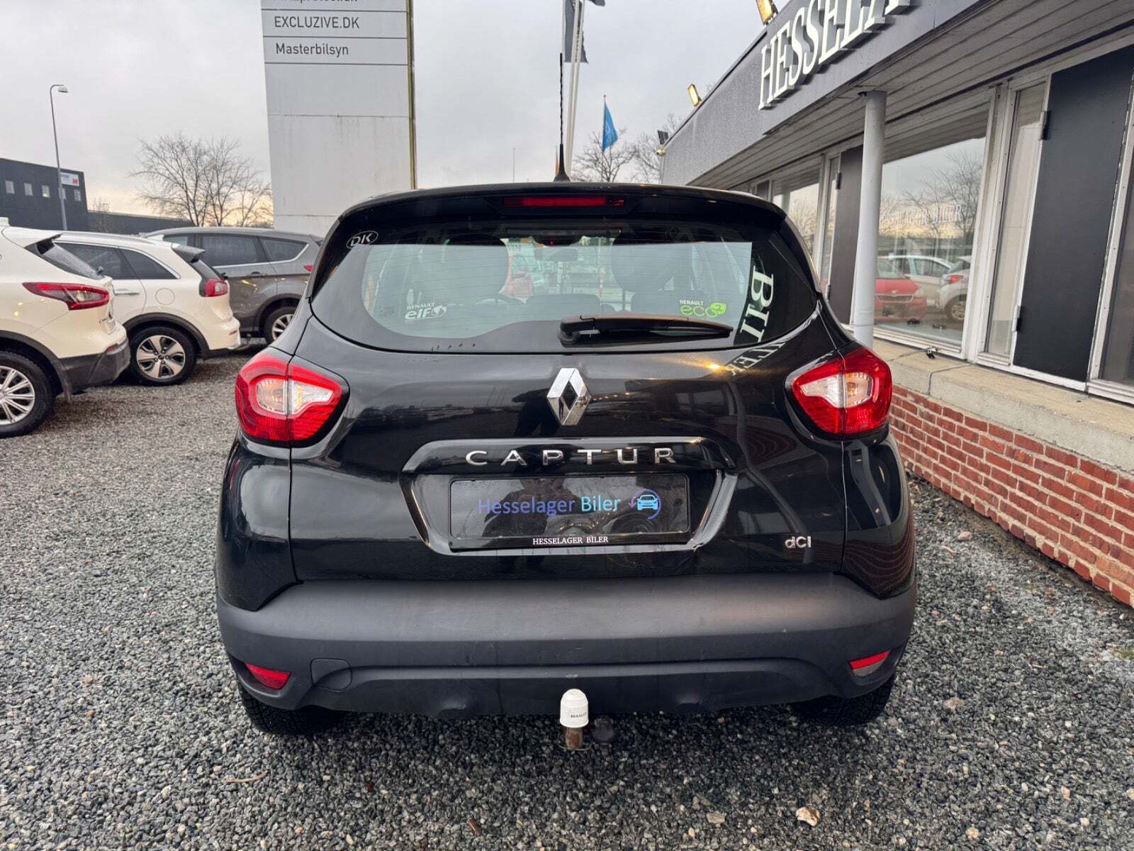 Sort Renault Captur fra 2015