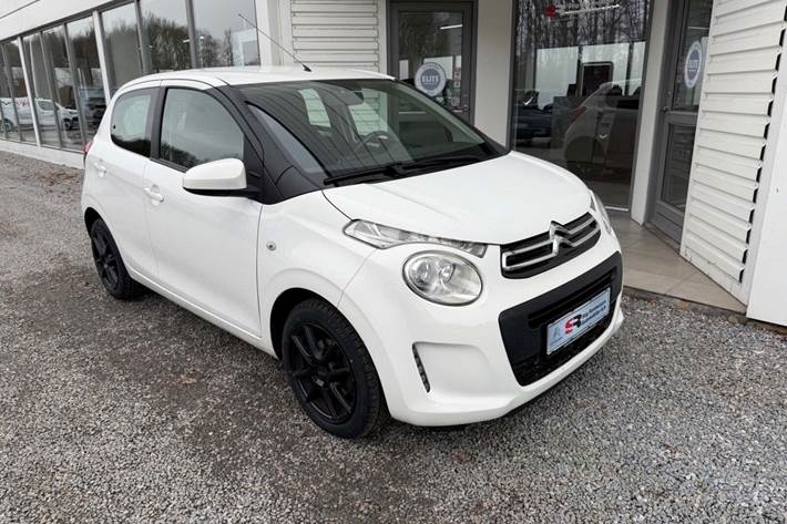 Hvid Citroën C1 fra 2019 set udefra