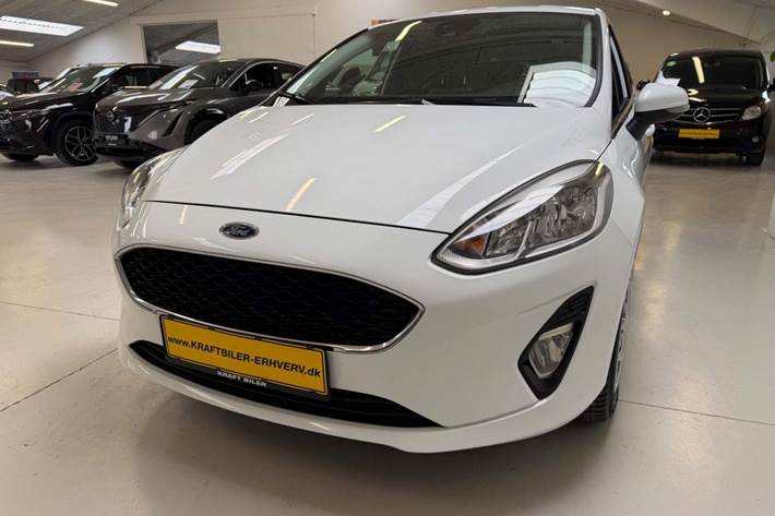 Hvid Ford Fiesta fra 2019