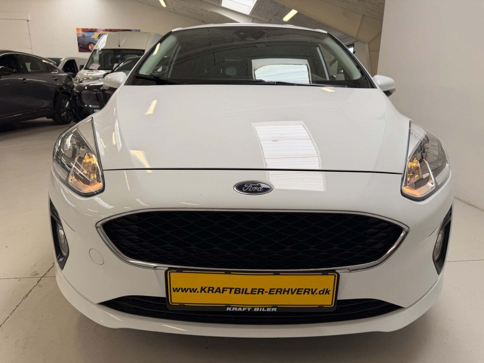 Hvid Ford Fiesta fra 2019