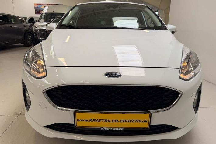 Hvid Ford Fiesta fra 2019