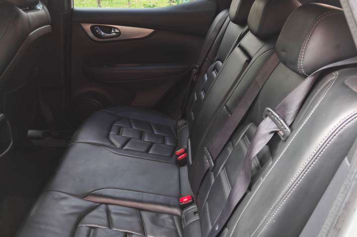 Hvid Nissan Qashqai fra 2018