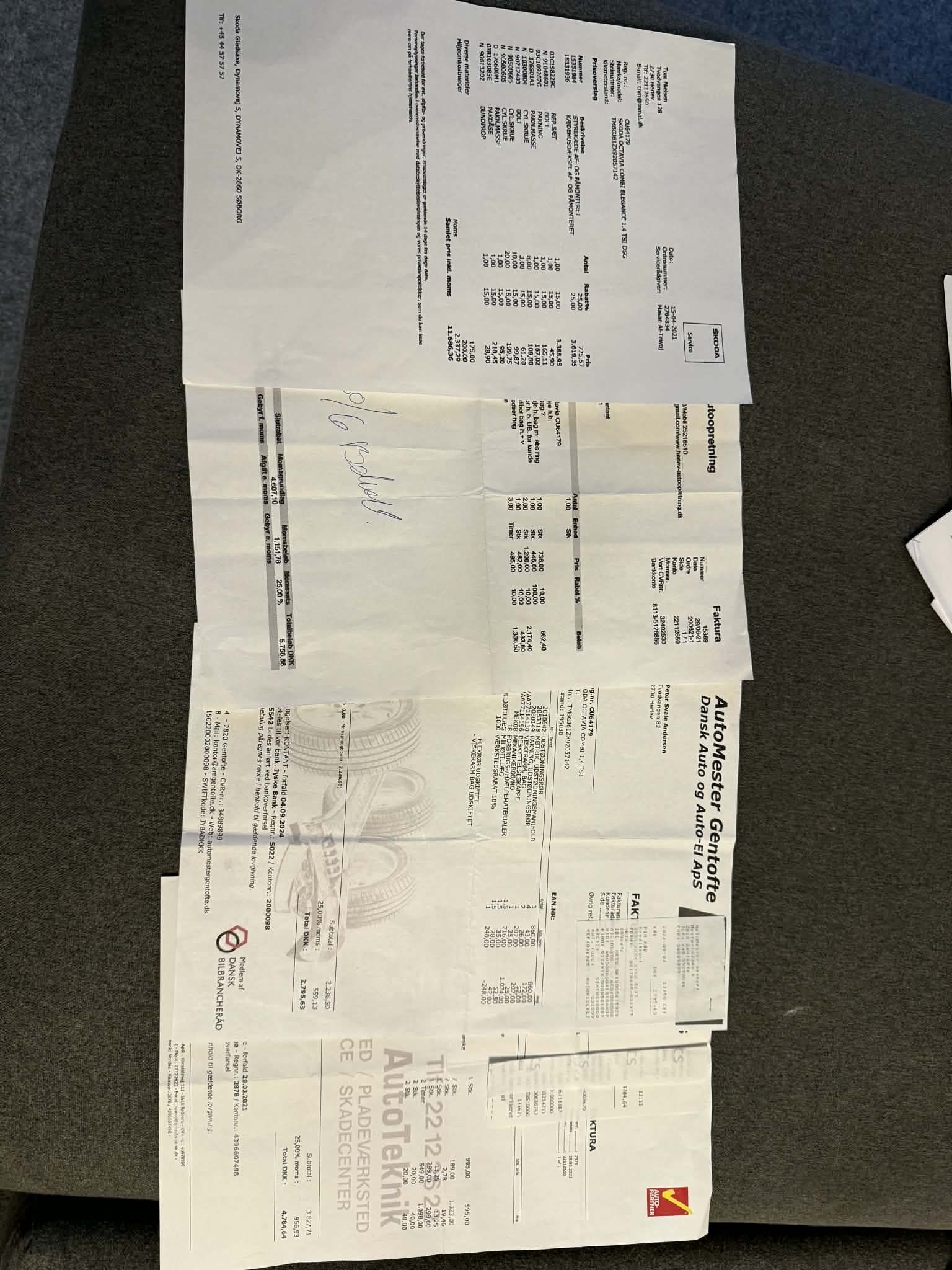 undefined Skoda Octavia fra 2009