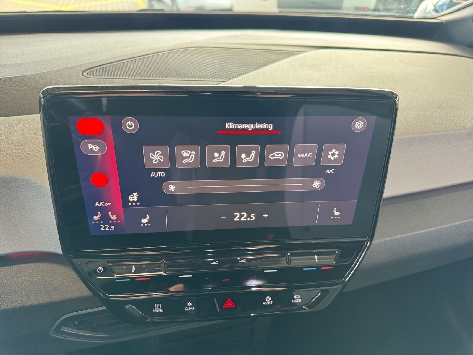 Rød VW ID.3 fra 2023