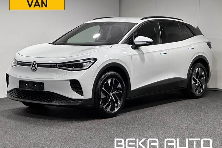 Hvid VW ID.4 fra 2025 set udefra