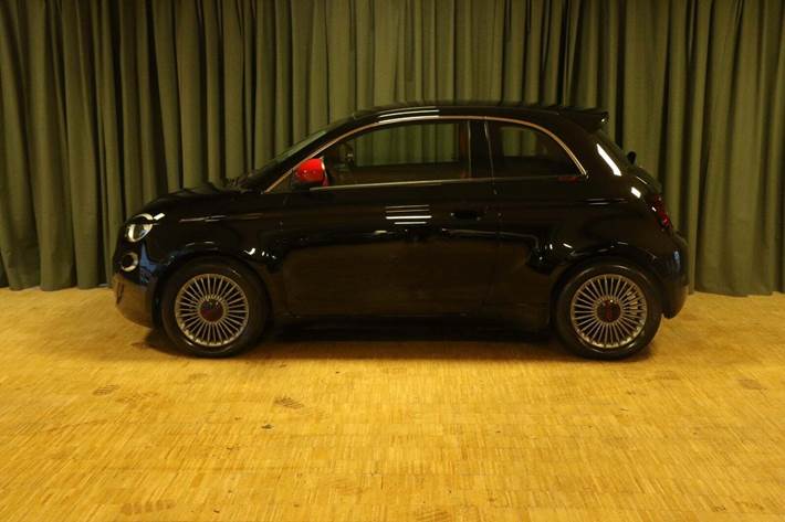 Grøn Fiat 500e fra 2022