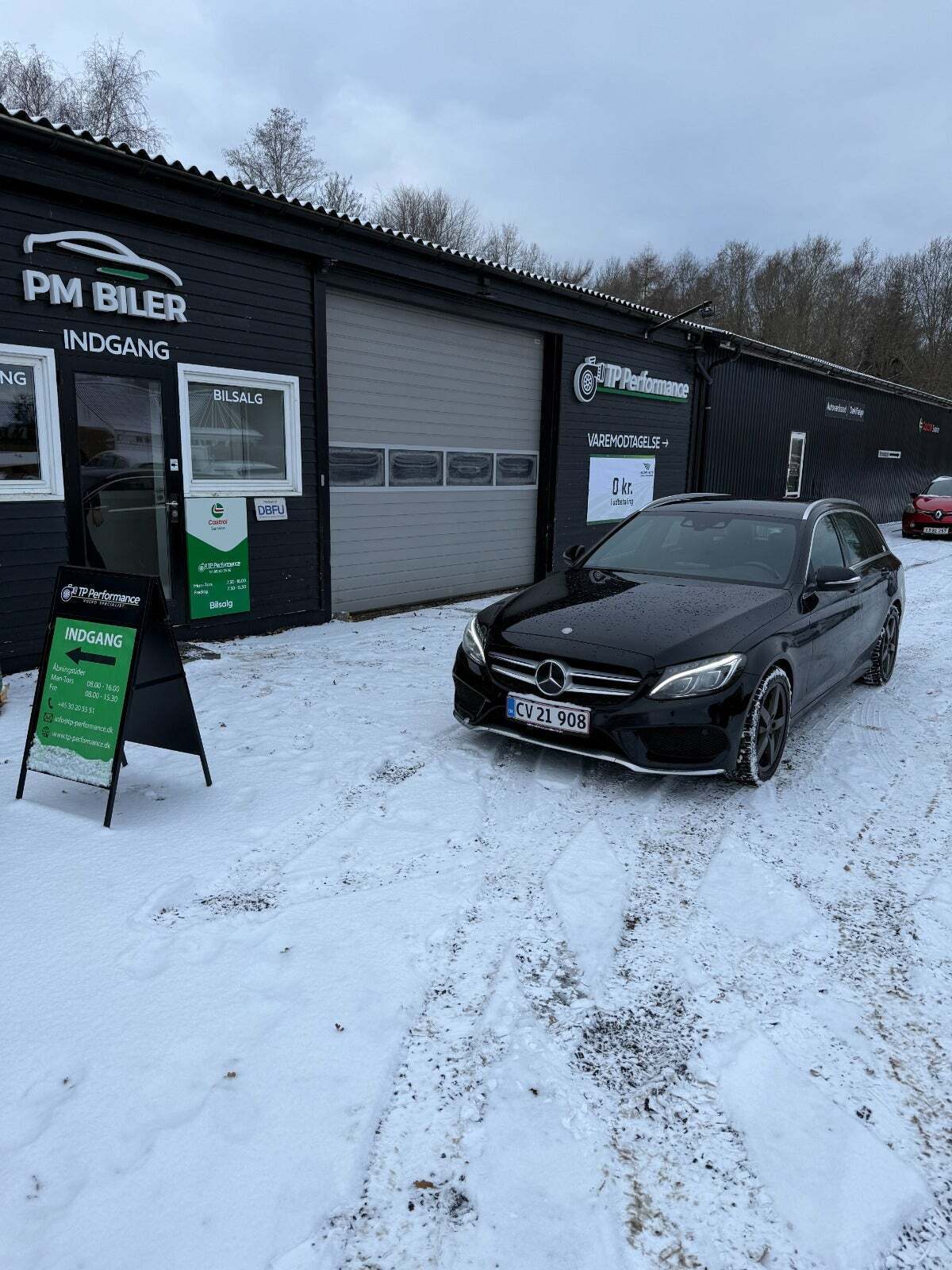 Mercedes C250 d 2,2 AMG Line stc. aut.