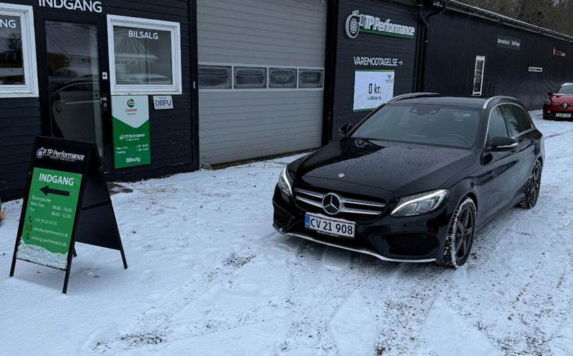 Mercedes C250 d 2,2 AMG Line stc. aut.