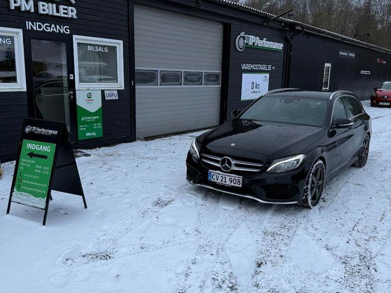 Mercedes C250 d 2,2 AMG Line stc. aut.