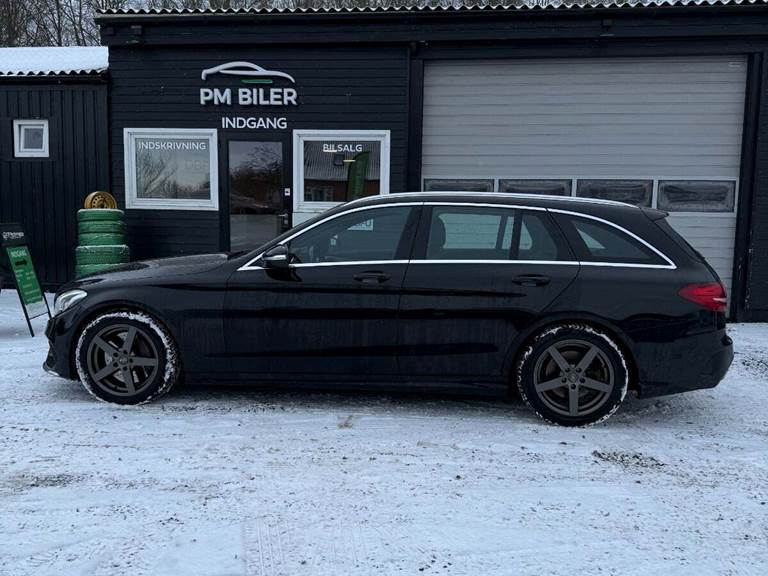 Mercedes C250 d 2,2 AMG Line stc. aut.