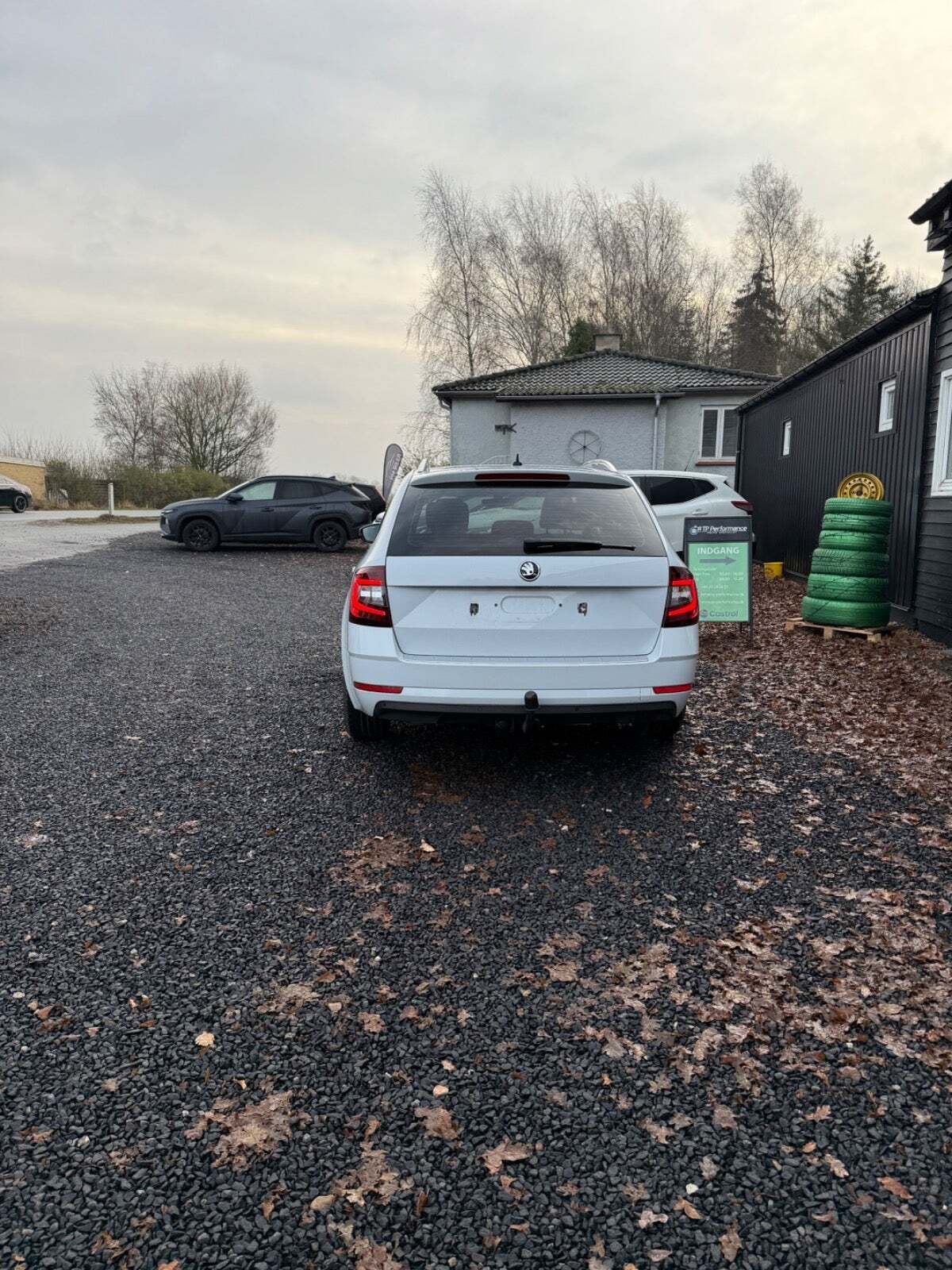 Hvid Skoda Octavia fra 2020