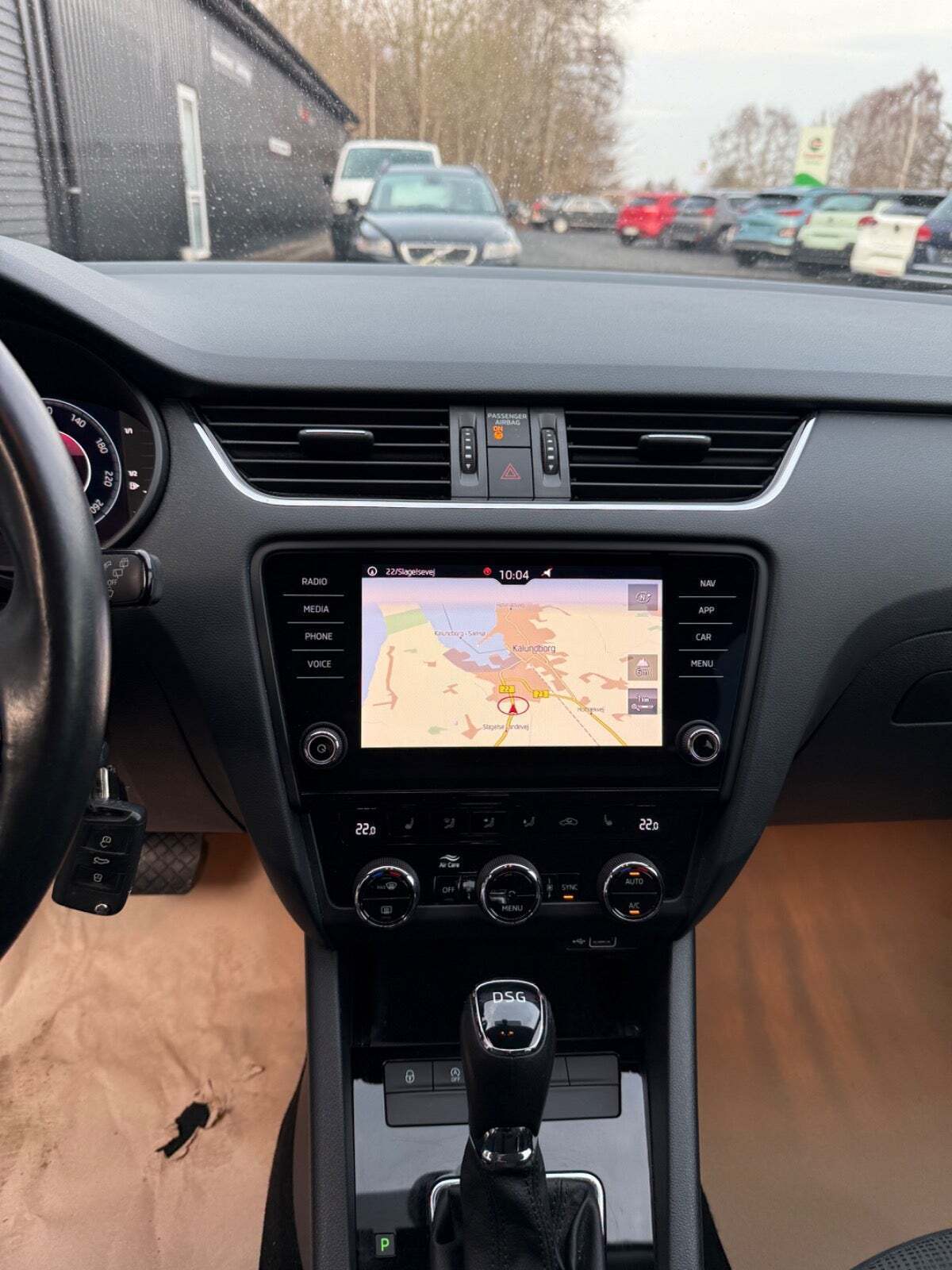 Hvid Skoda Octavia fra 2020