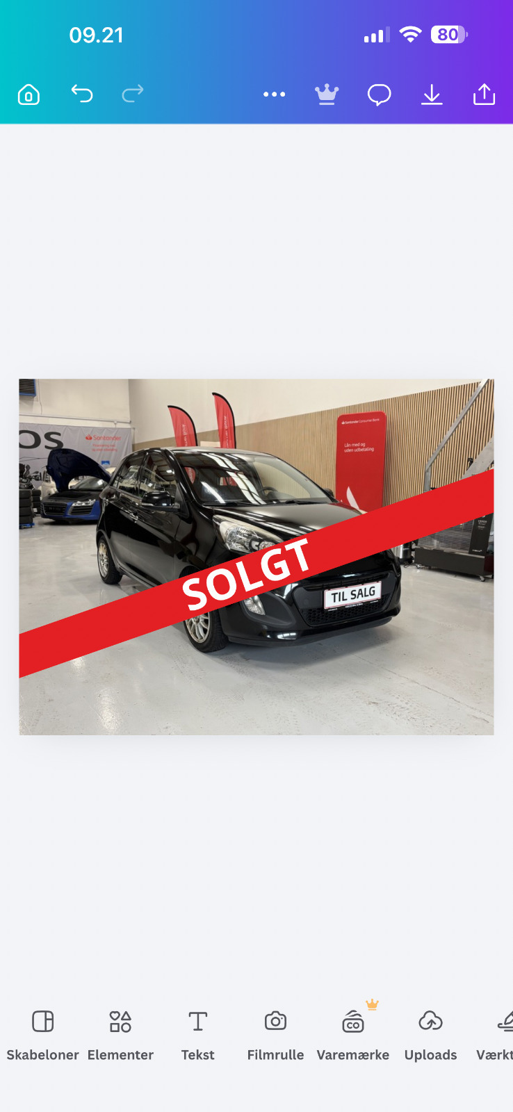 Sort Kia Picanto fra 2012