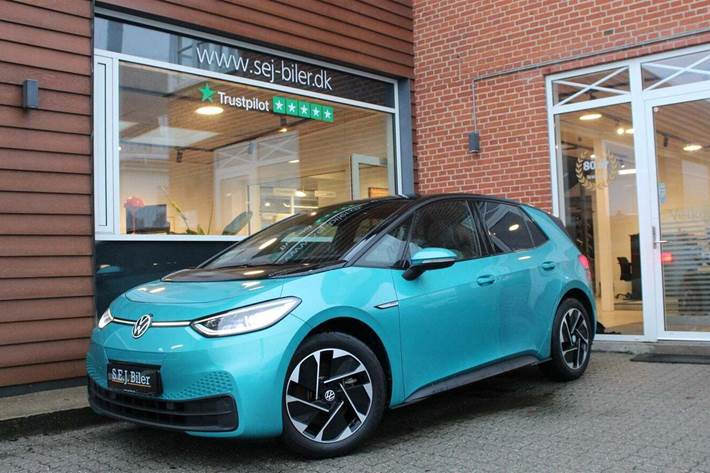 Turquoise VW ID.3 fra 2021