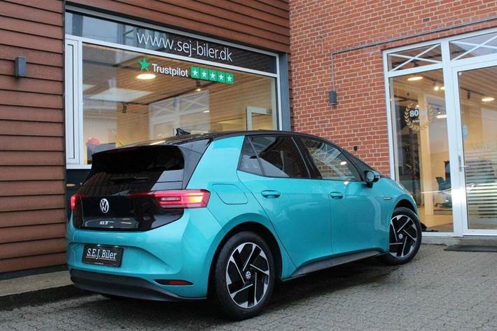 Turquoise VW ID.3 fra 2021