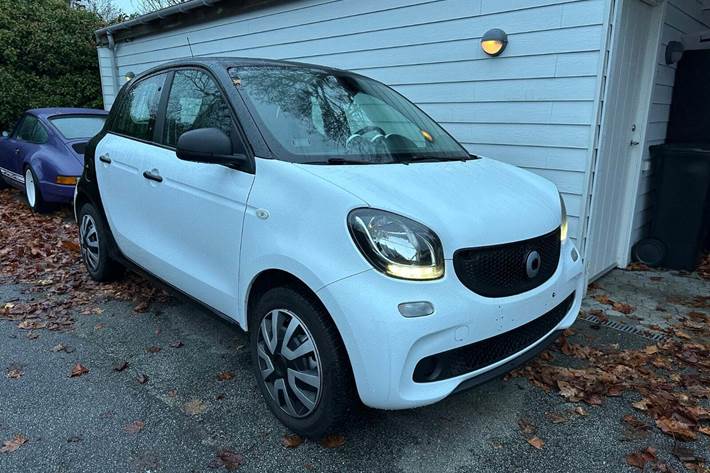 Hvid Smart ForFour fra 2015