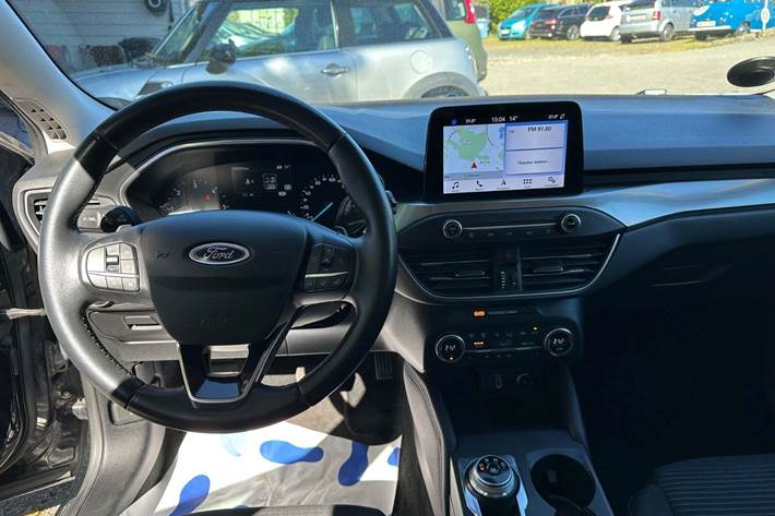 Sort Ford Focus fra 2019