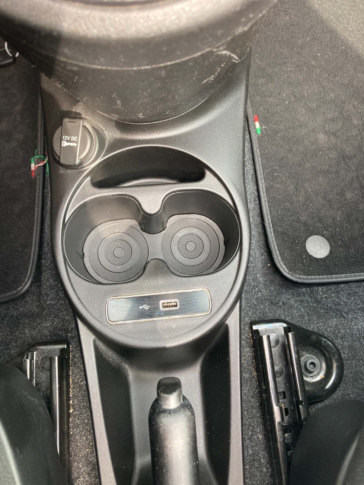 Hvid Fiat 500C fra 2020