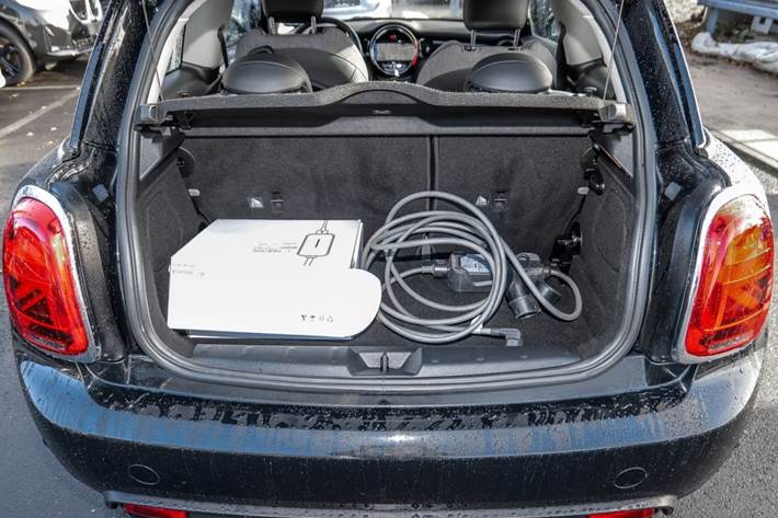 Sort Mini Cooper SE fra 2023