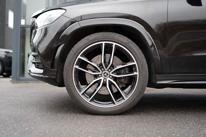 Sort Mercedes GLS400 d fra 2020