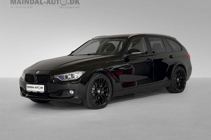 Sort BMW 330d fra 2014
