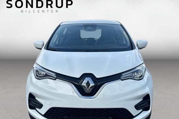 Hvid Renault Zoe fra 2021
