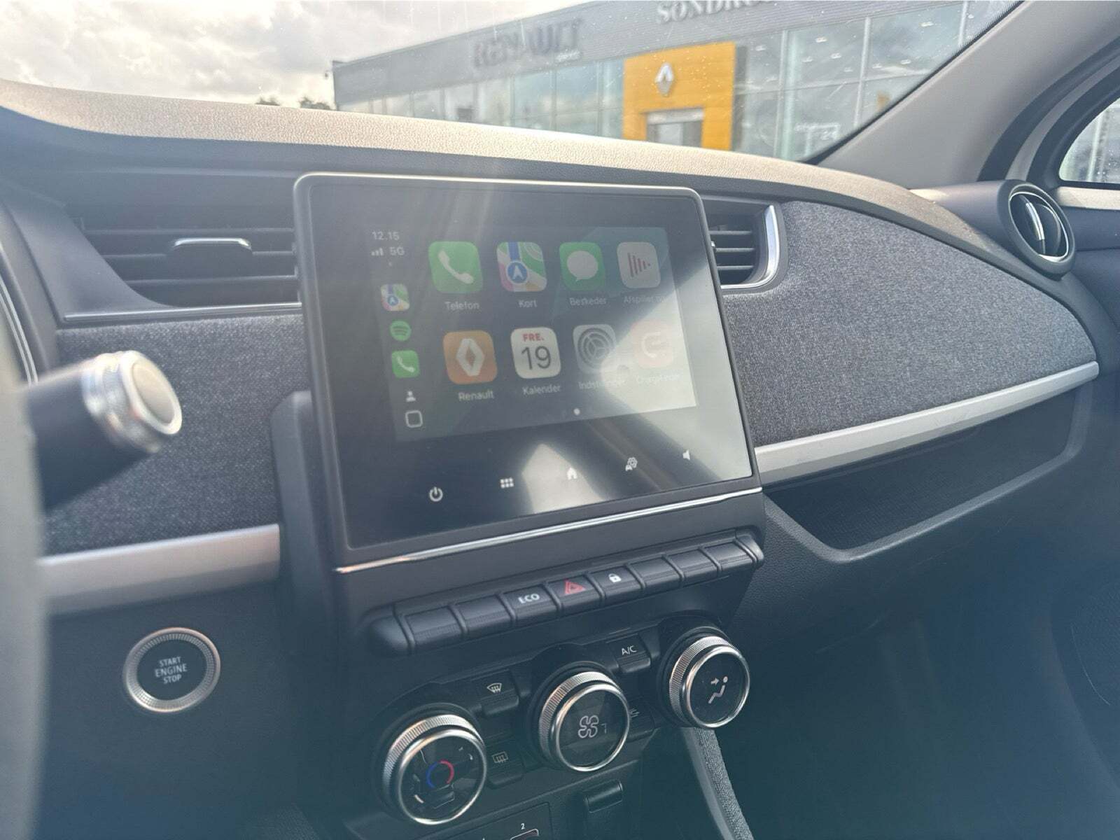 Hvid Renault Zoe fra 2021