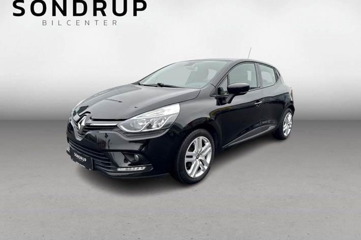 Sort Renault Clio IV fra 2019 set udefra