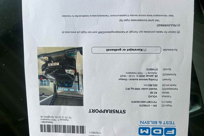 Sort Volvo XC90 fra 2005