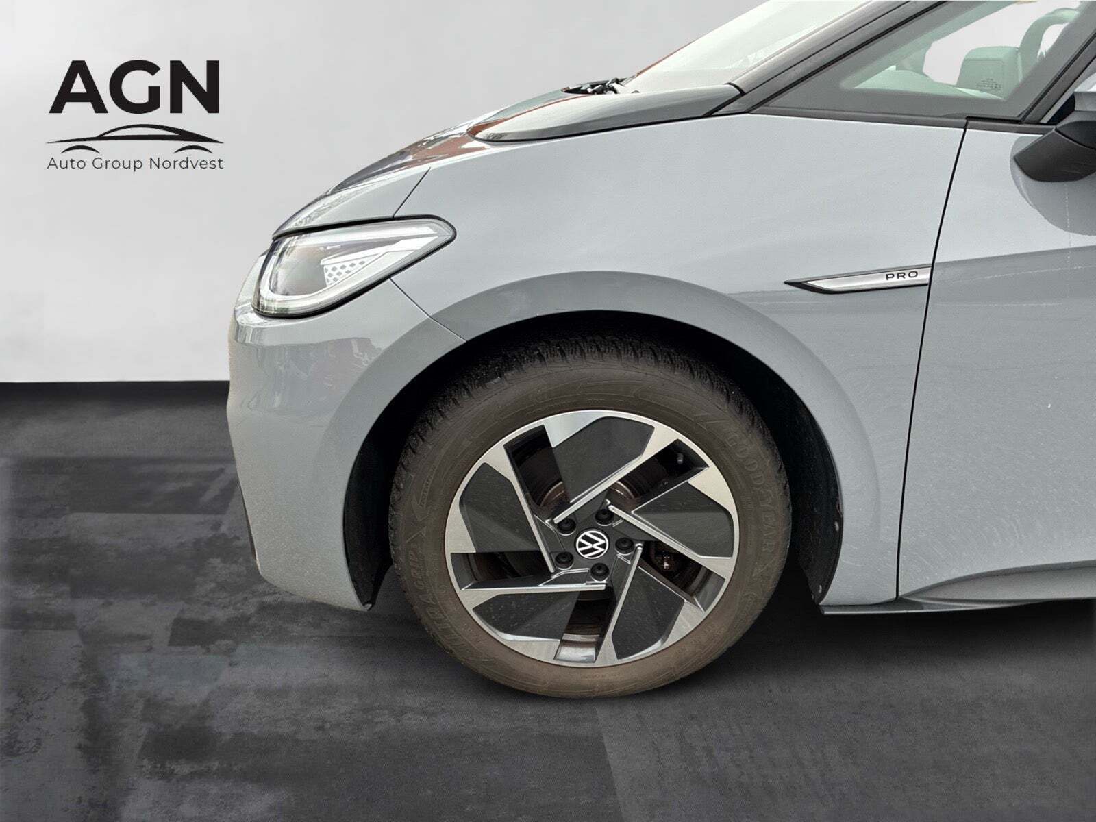 Grå VW ID.3 fra 2021