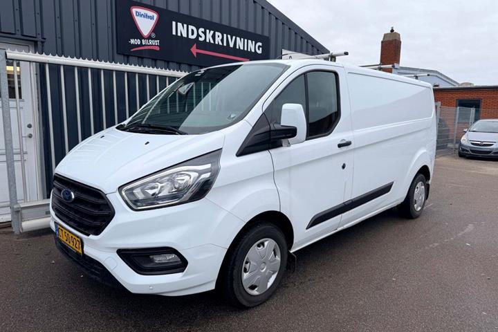 Hvid Ford Transit Custom 300 L2 fra 2019