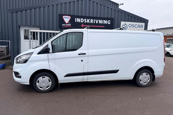 Hvid Ford Transit Custom 300 L2 fra 2019