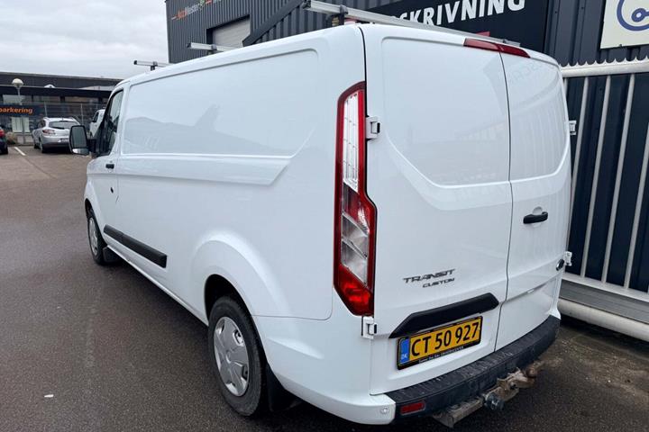 Hvid Ford Transit Custom 300 L2 fra 2019