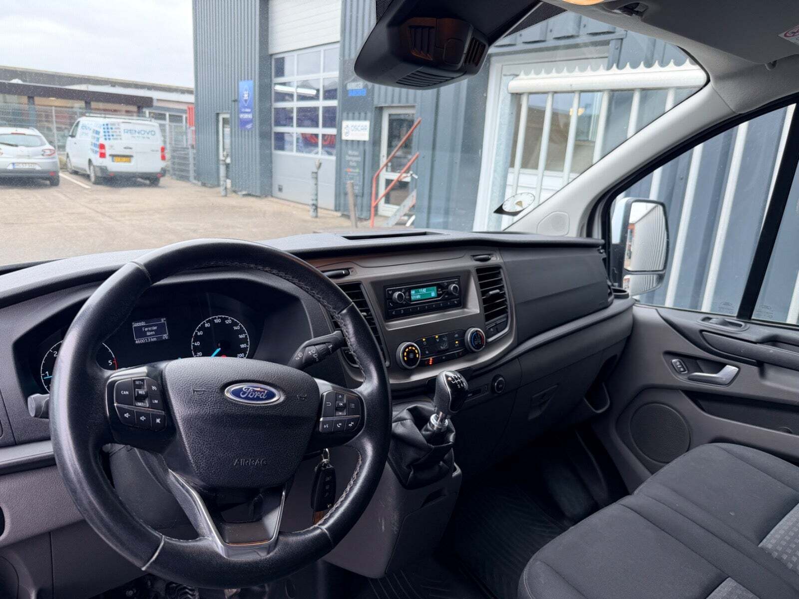 Hvid Ford Transit Custom 300 L2 fra 2019