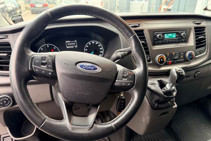 Hvid Ford Transit Custom 300L fra 2019