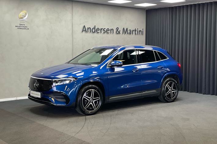 Blå Mercedes EQA 250+ fra 2025
