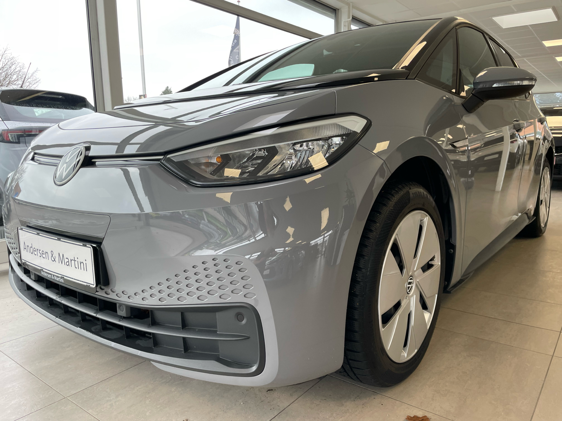 Grå VW ID.3 fra 2022