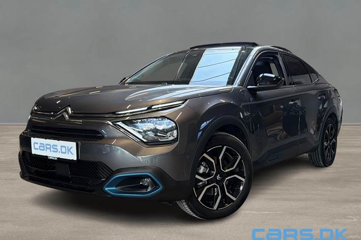 Sort Citroën ë-C4 X fra 2023 set udefra