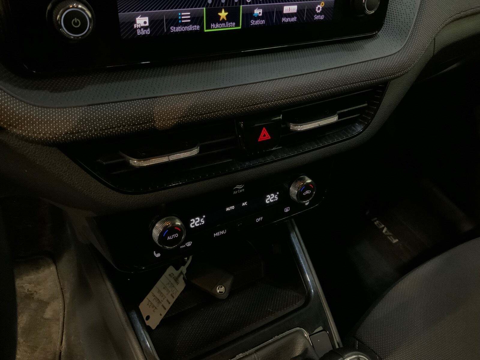 Sort Skoda Fabia fra 2023