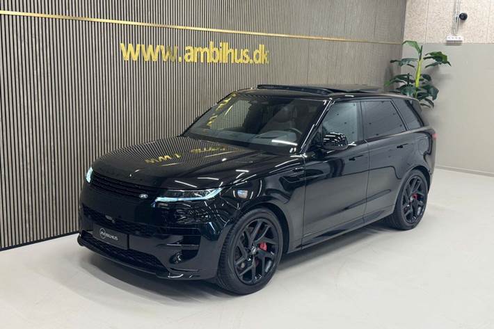 Sort Land Rover Range Rover sport fra 2024