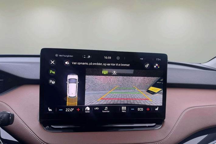 Sort Skoda Enyaq fra 2022